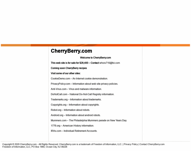 Cherryberry.com thumbnail