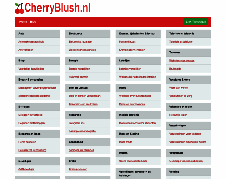 Cherryblush.nl thumbnail