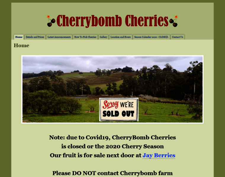 Cherrybomb.net.au thumbnail