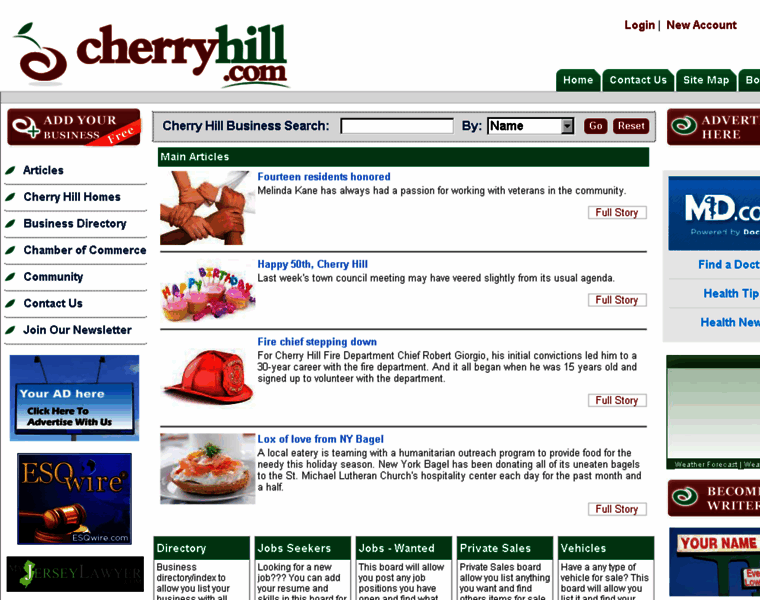 Cherryhill.com thumbnail
