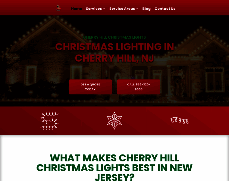Cherryhillchristmaslights.com thumbnail