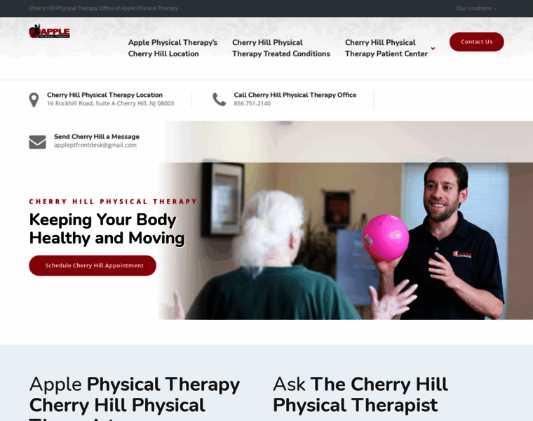 Cherryhillphysicaltherapy.com thumbnail