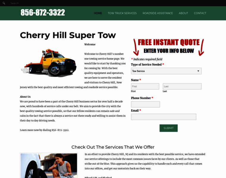 Cherryhillsupertow.com thumbnail