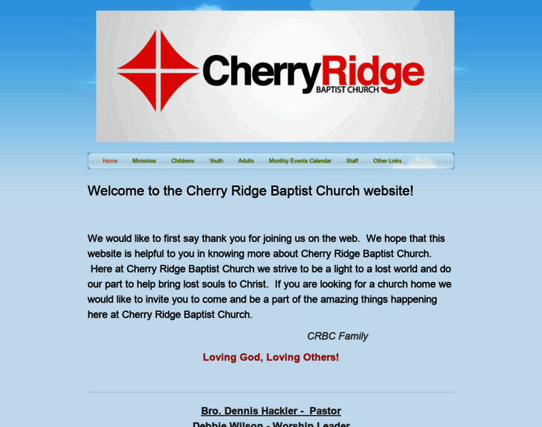 Cherryridgebaptist.com thumbnail