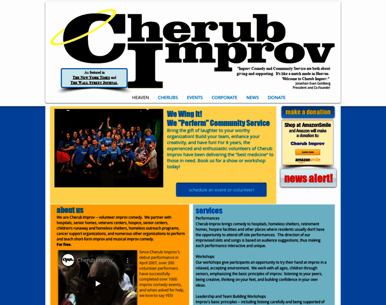 Cherubimprov.org thumbnail