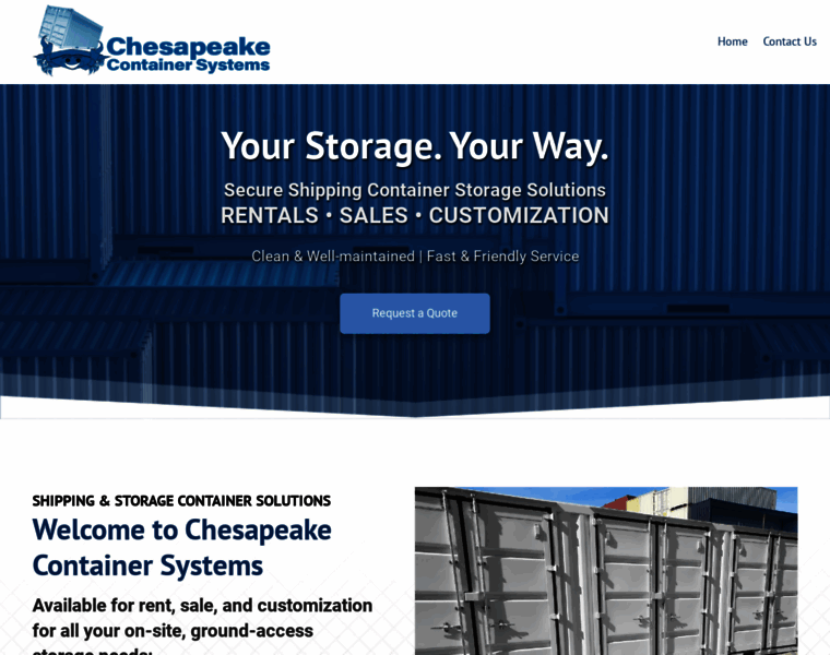 Chesapeakecontainers.com thumbnail