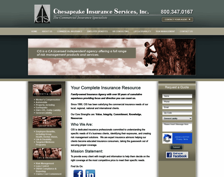 Chesapeakeinsurance.net thumbnail