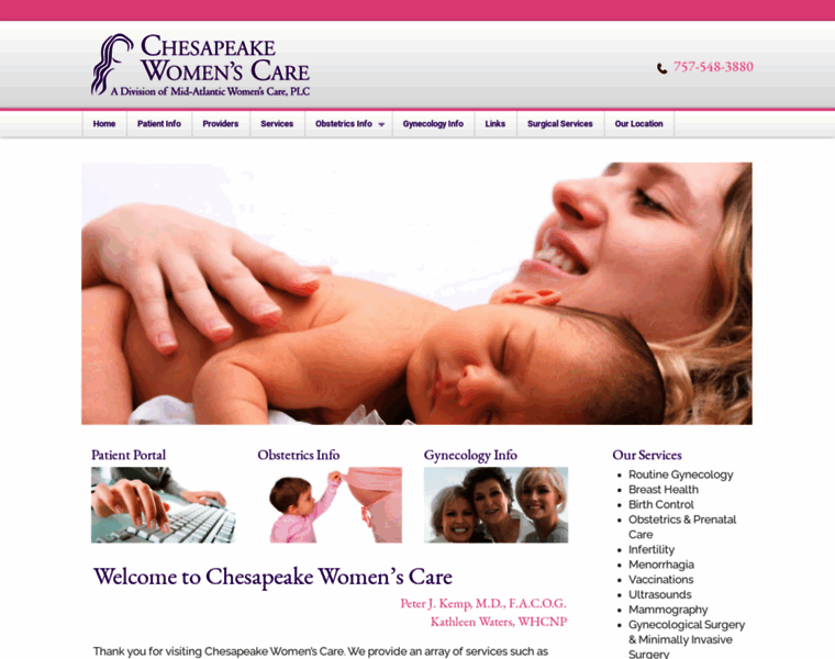Chesapeakewomenscare.net thumbnail