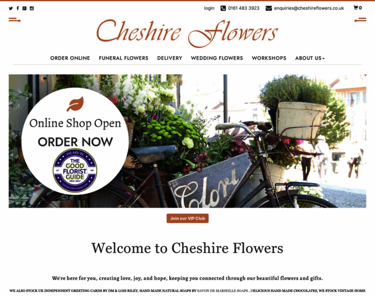 Cheshireflowers.co.uk thumbnail