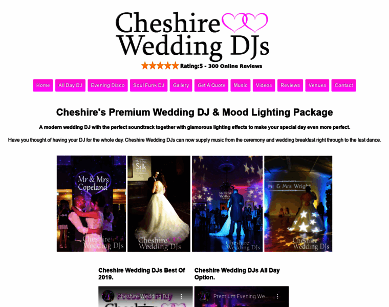 Cheshireweddingdjs.co.uk thumbnail