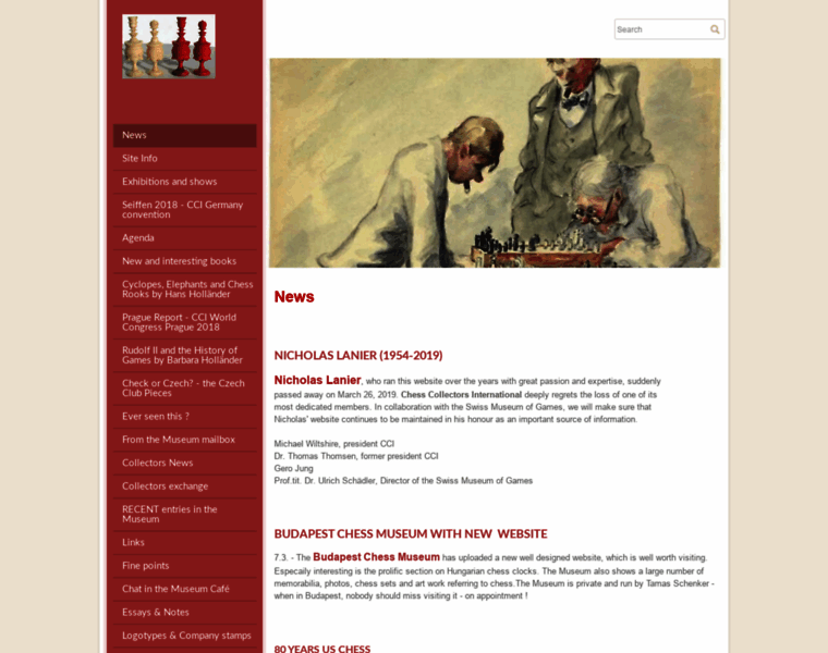 Chess-museum.com thumbnail