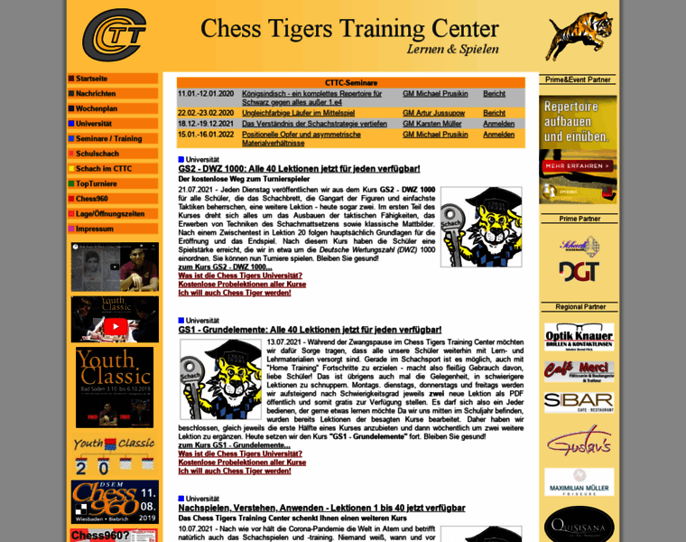 Chess-tigers.de thumbnail