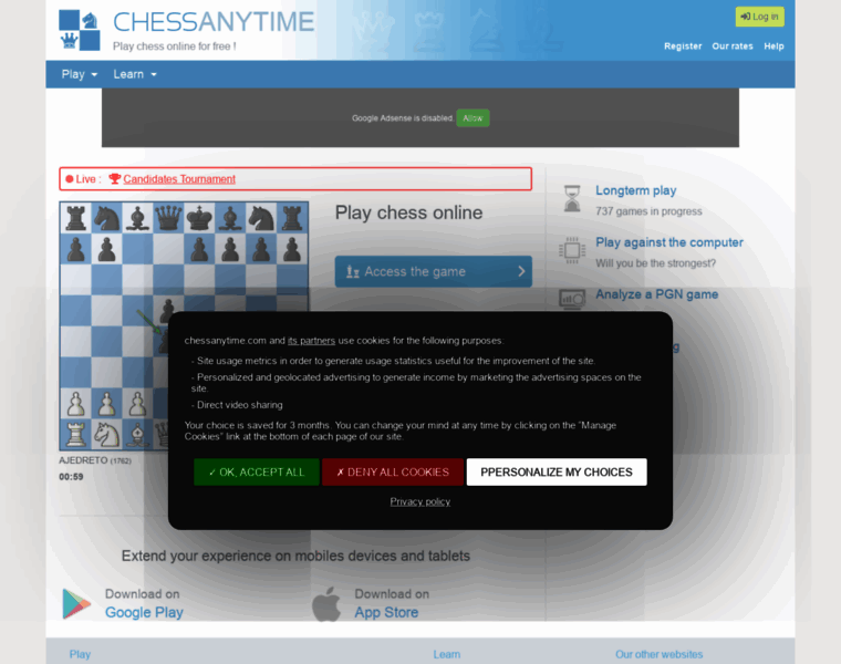Chessanytime.com thumbnail