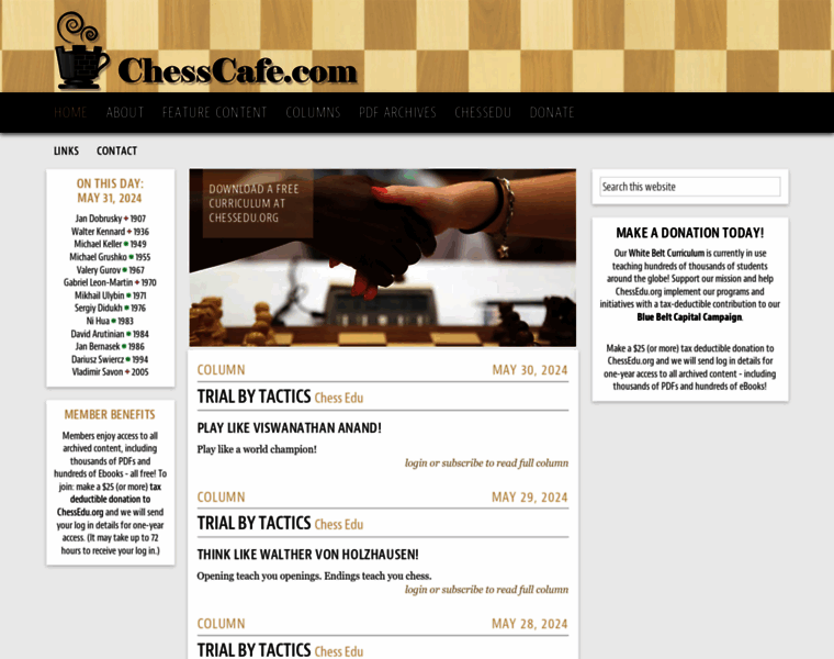 Chesscafe.com thumbnail