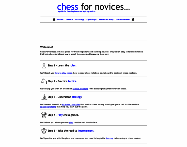 Chessfornovices.com thumbnail