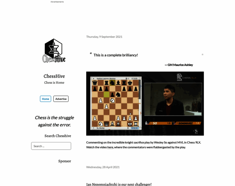 Chesshive.com thumbnail