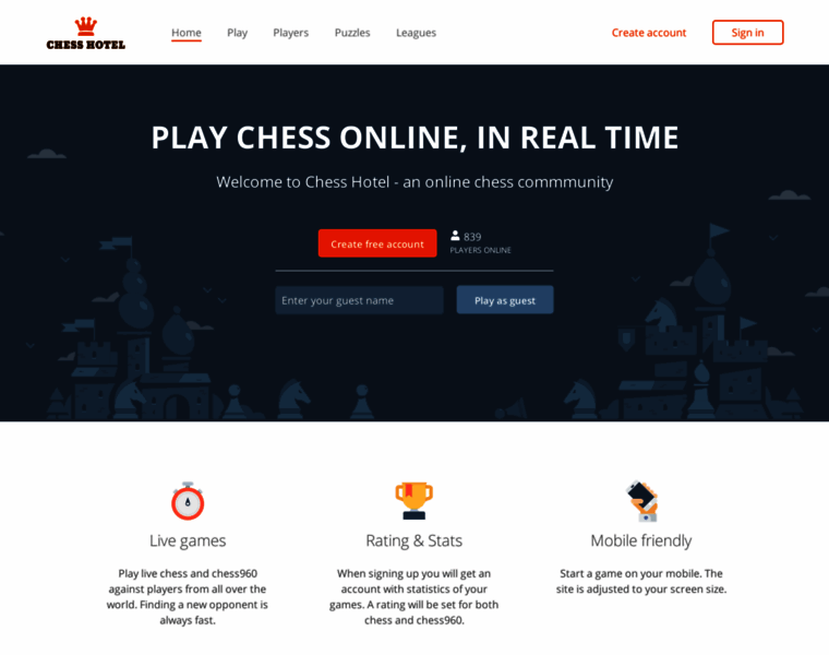 Chesshotel.com thumbnail