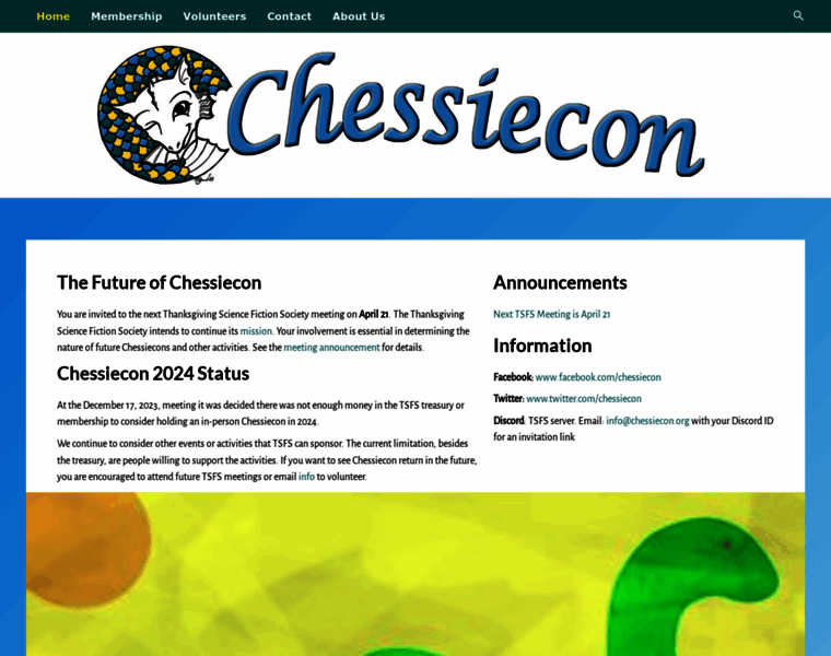 Chessiecon.org thumbnail