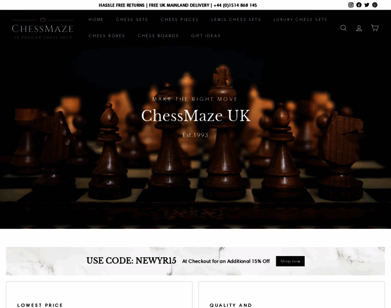 Chessmazeinternational.com thumbnail