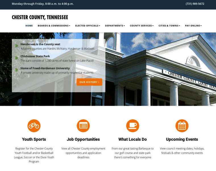 Chestercountytn.org thumbnail