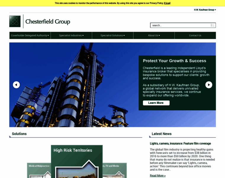 Chesterfieldgroup.co.uk thumbnail