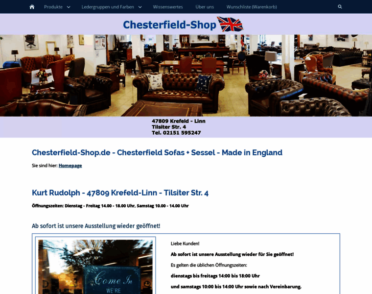 Chesterfields.de thumbnail