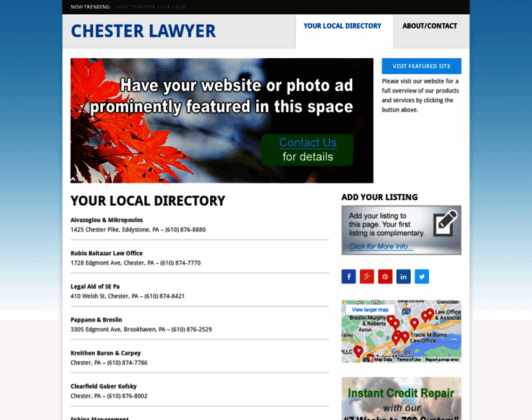 Chesterlawyer.com thumbnail
