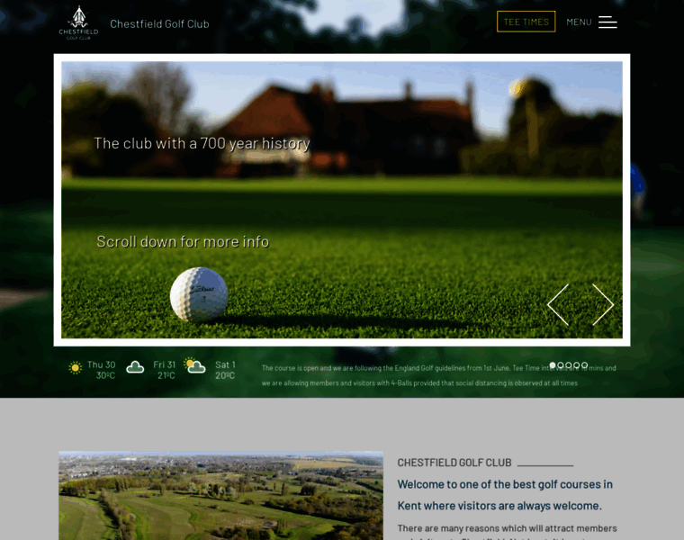 Chestfield-golfclub.co.uk thumbnail