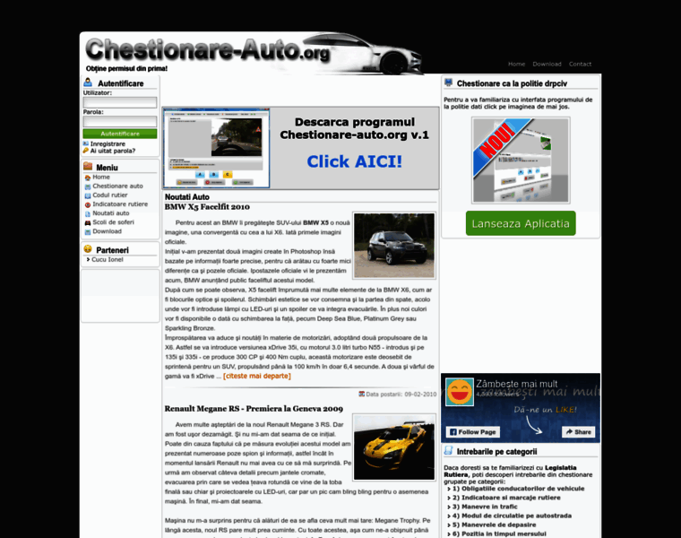 Chestionare-auto.org thumbnail