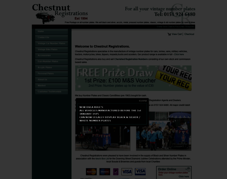 Chestnut-registrations.co.uk thumbnail