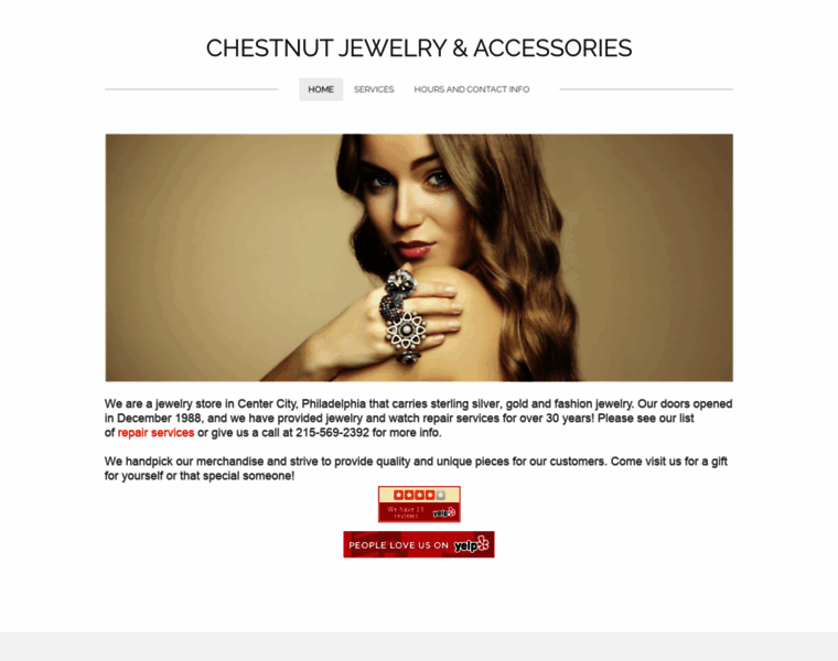 Chestnutjewelry.com thumbnail