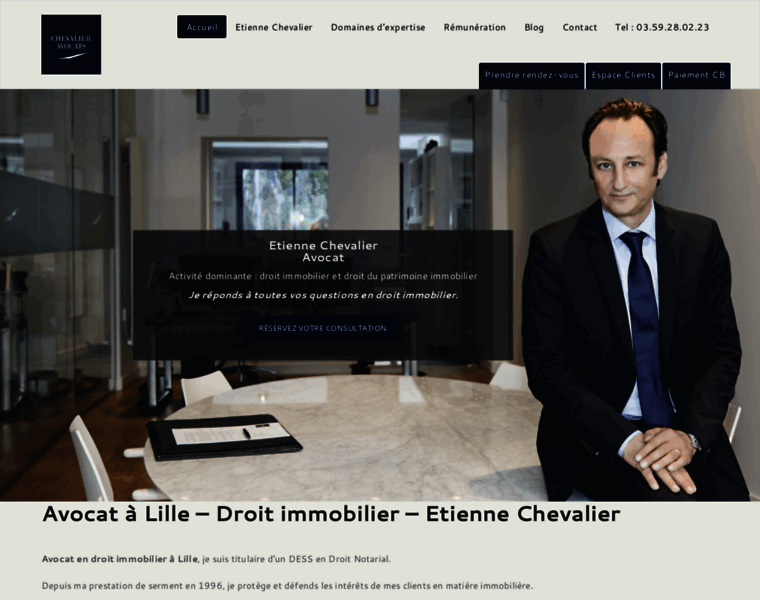 Chevalier-avocats.fr thumbnail
