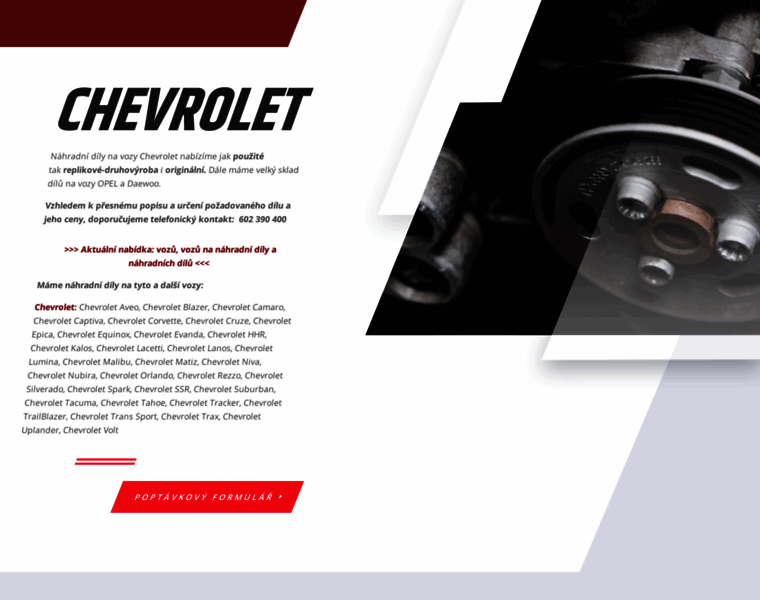Chevrolet-vrakoviste.cz thumbnail