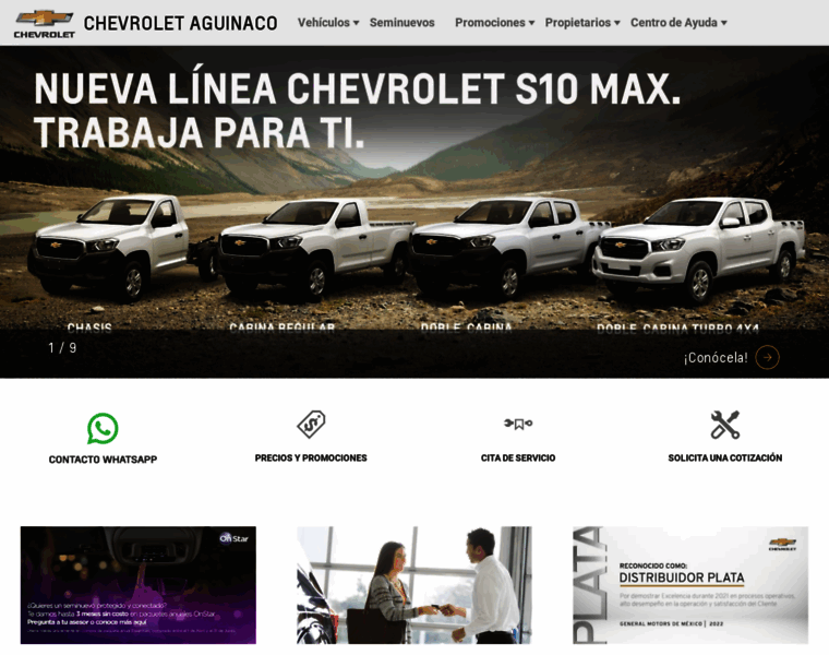 Chevroletaguinaco.com.mx thumbnail