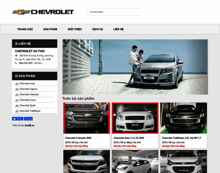 Chevroletanthai.xe360.vn thumbnail