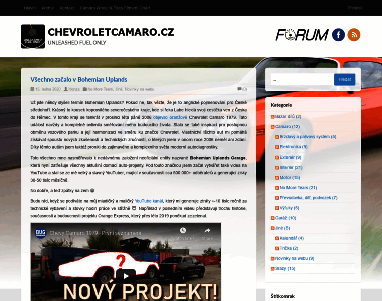 Chevroletcamaro.cz thumbnail