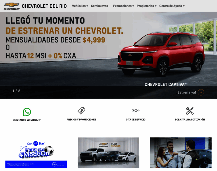 Chevroletdelrio.com.mx thumbnail