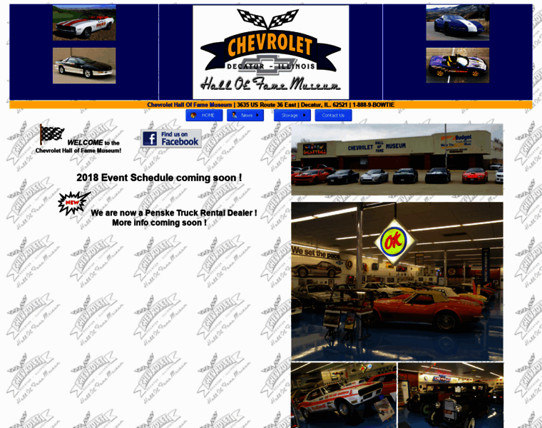 Chevrolethalloffamemuseum.com thumbnail