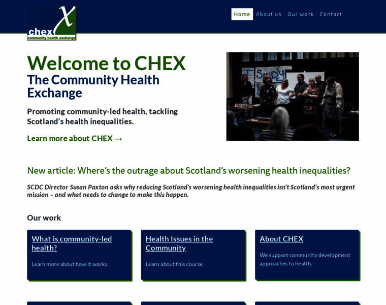 Chex.org.uk thumbnail