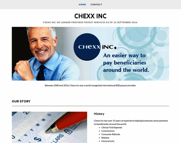 Chexxinc.com thumbnail