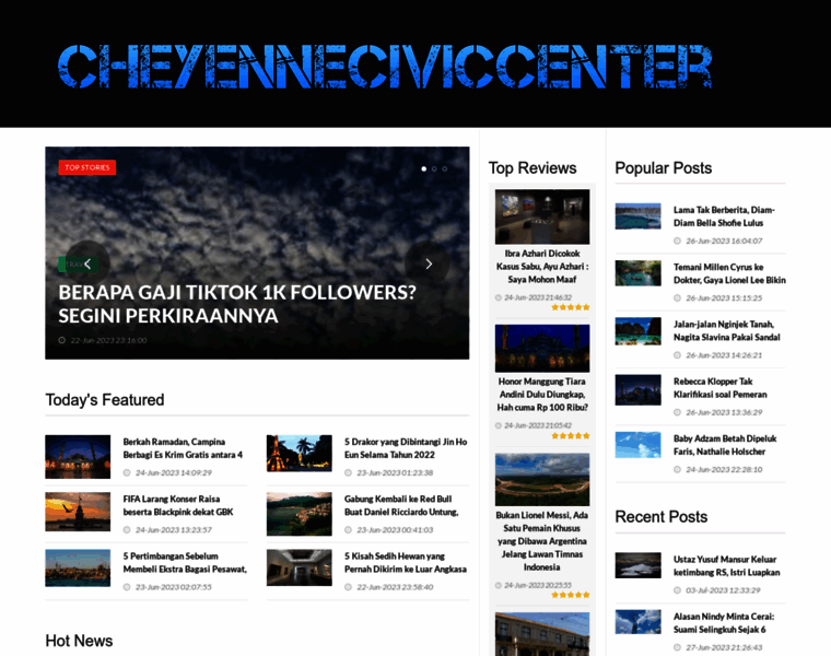 Cheyenneciviccenter.org thumbnail