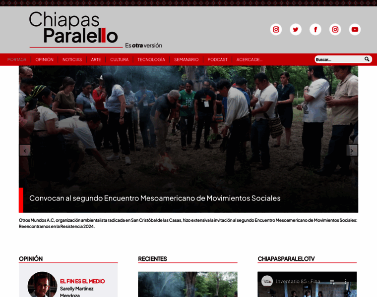 Chiapasparalelo.com thumbnail