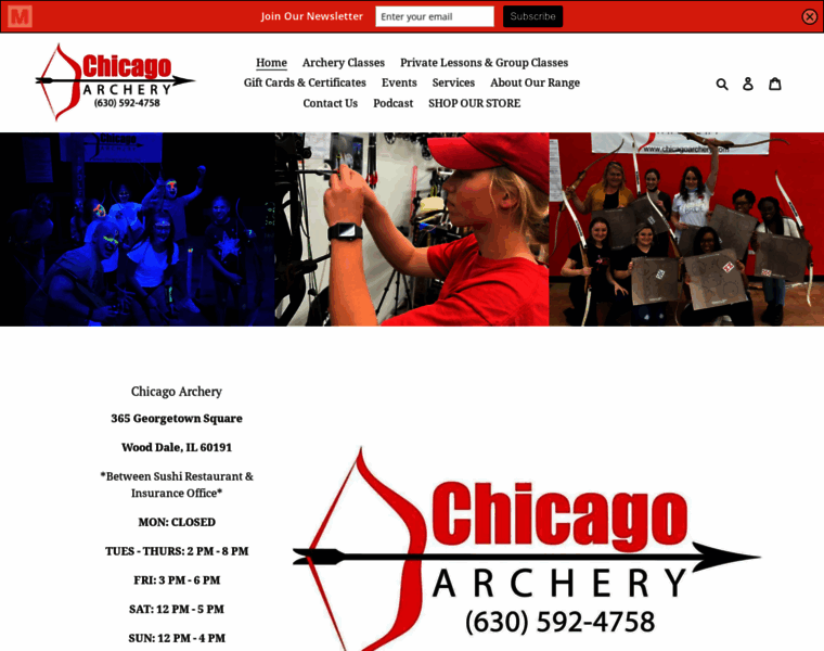 Chicagoarchery.com thumbnail