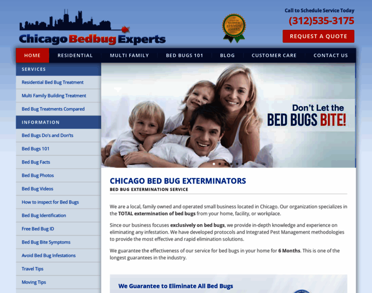 Chicagobedbugexperts.com thumbnail