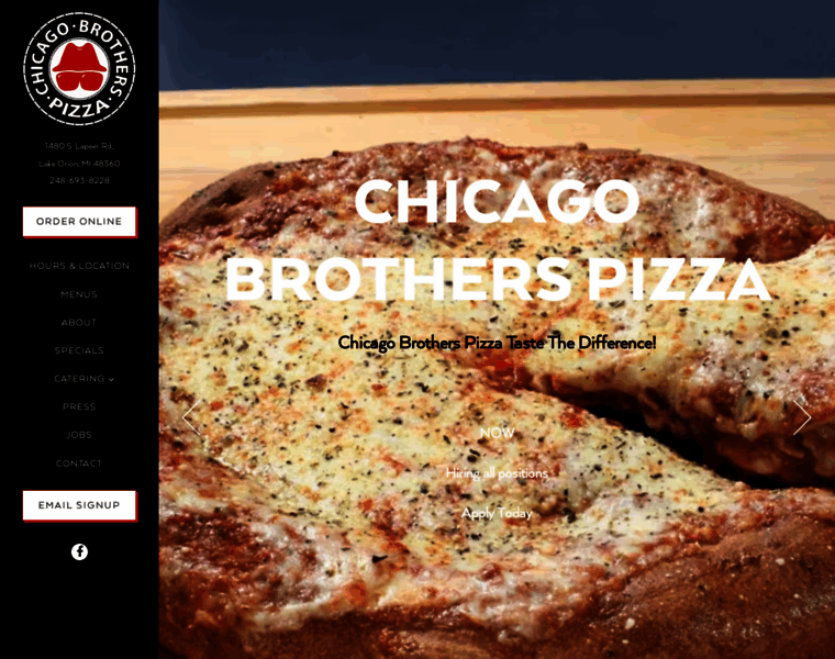 Chicagobrotherspizza.com thumbnail