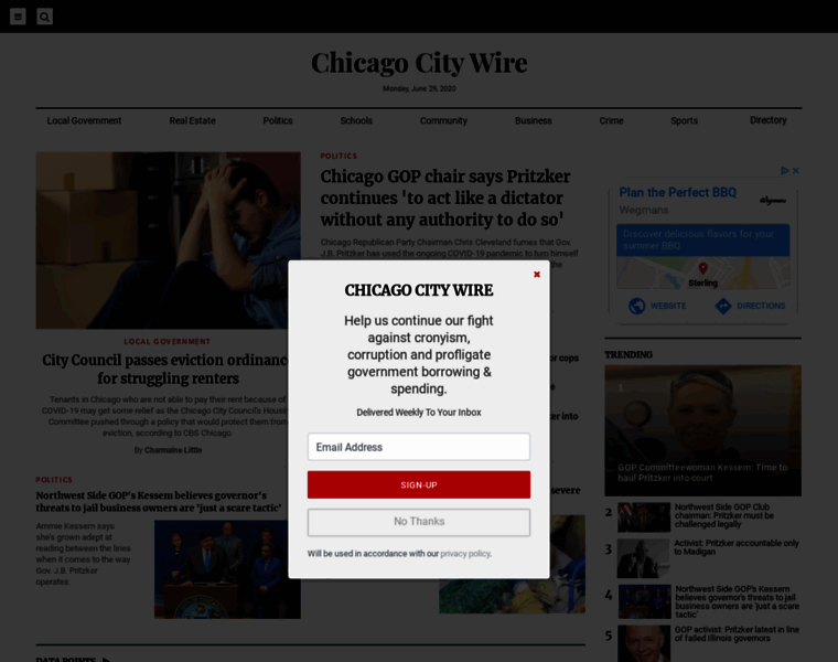 Chicagocitywire.com thumbnail