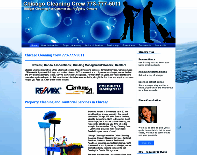 Chicagocleaningcrew.com thumbnail