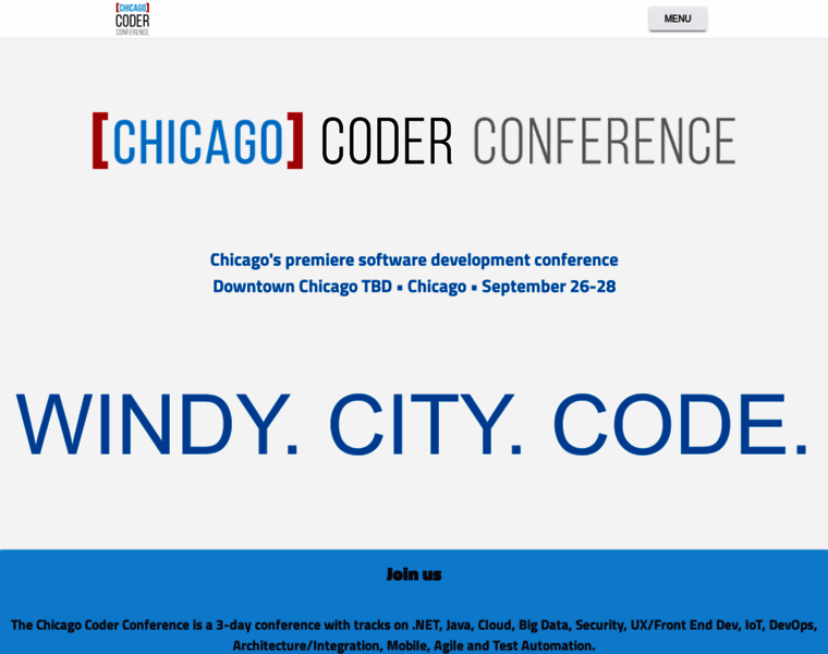 Chicagocoderconference.com thumbnail
