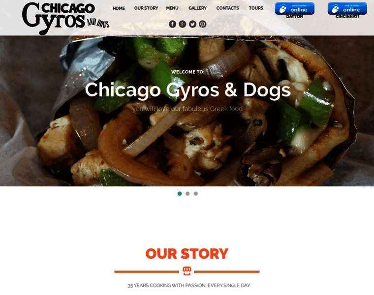 Chicagogyrosanddogs.com thumbnail