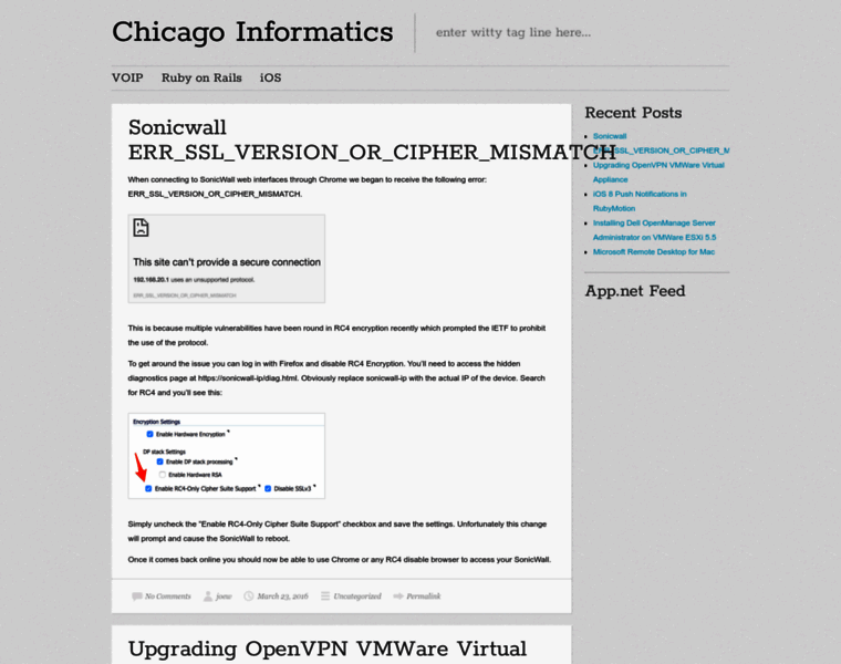 Chicagoinformatics.com thumbnail